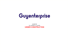 Tablet Screenshot of guyenterprisegy.com